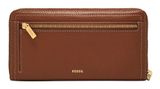 FOSSIL Logan RFID Zip Around Clutch Neutral Multi