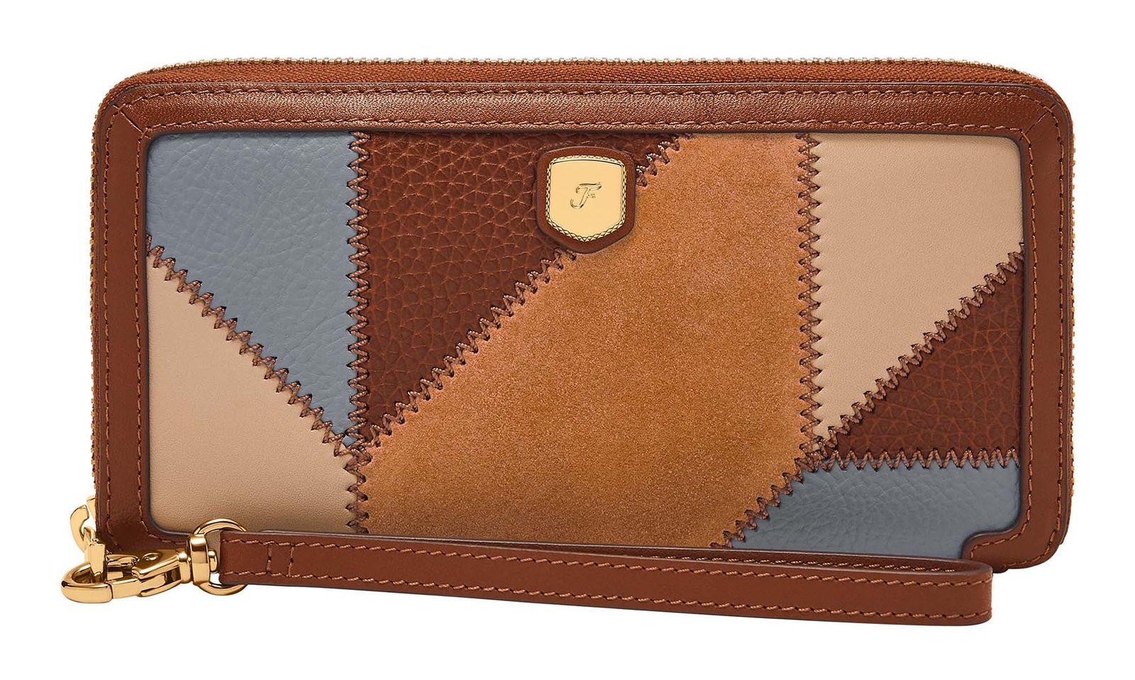 FOSSIL Lennox Zip Continental Wallet Patchwork