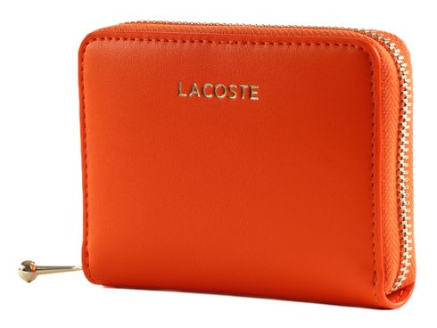 LACOSTE Zip Coin Wallet XS Scarlet Ibis