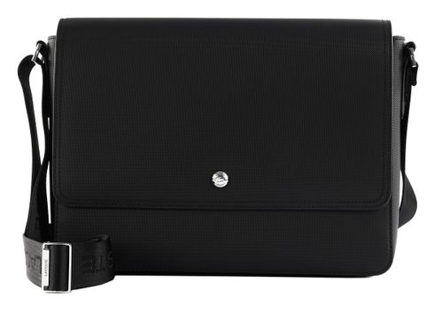 LACOSTE Langon Messenger Bag L Noir