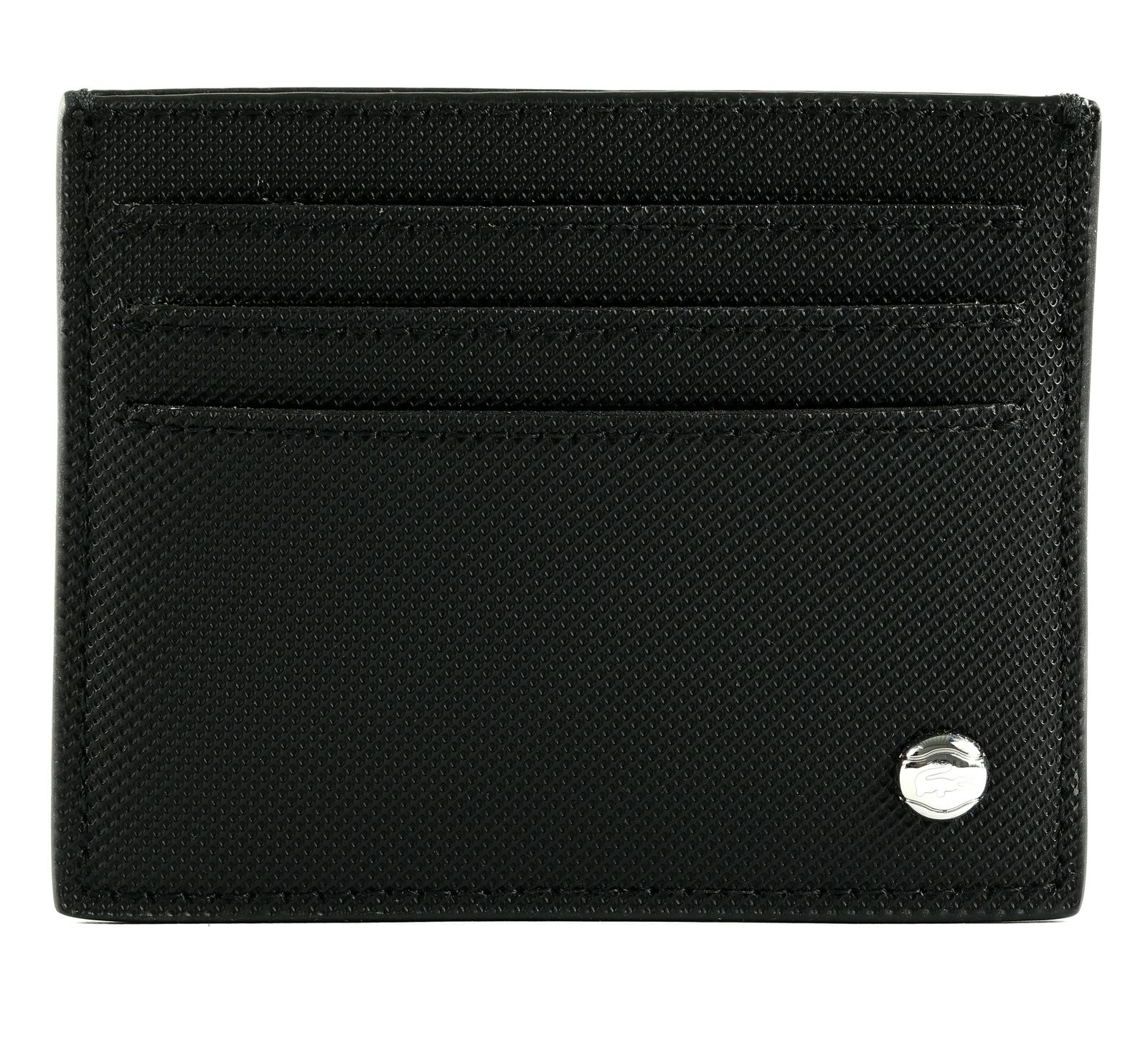 LACOSTE Langon Credit Card Holder Noir LACOSTE Langon Credit Card Holder Noir