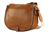 THE BRIDGE Isadora Crossbody Bag Cognac / Oro