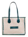 THE BRIDGE Luna Shopping Bag Pavone / Oro THE BRIDGE Luna Shopping Bag Pavone / Oro