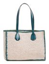 THE BRIDGE Luna Shopping Bag Pavone / Oro THE BRIDGE Luna Shopping Bag Pavone / Oro