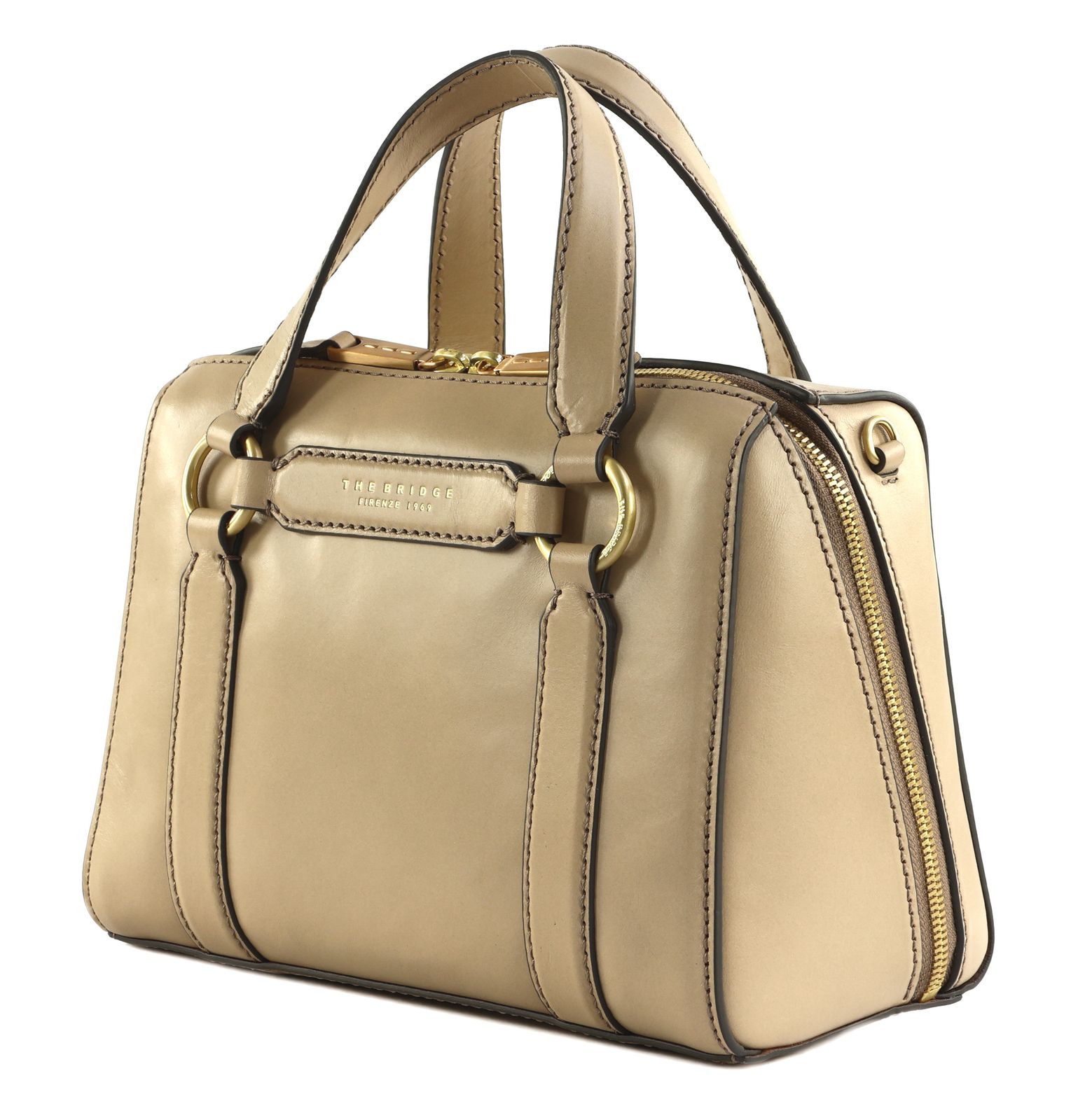 THE BRIDGE Laura Handbag Butter / Oro THE BRIDGE Laura Handbag Butter / Oro