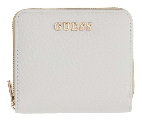GUESS Jessa SLG Zip Around Wallet S White