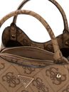 GUESS Meridian II Girlfriend Carryall Bag S Latte Logo