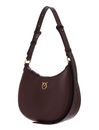 PINKO Half-Moon Mini Bag S Burgundy Wine - Antique Gold