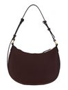 PINKO Half-Moon Mini Bag S Burgundy Wine - Antique Gold