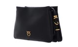PINKO Triplet Mini Vitello Morbido Black + Antique Gold