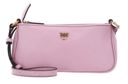 PINKO Half Moon Horizontal Mini Vite Light Pink + Antique Gold