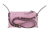 PINKO Double Mini Vitello Morbido Light Pink + Antique Gold