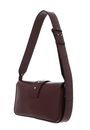 PINKO Love One Mini Slouchy FL S Burgundy Wine - Old Silver