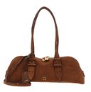 PINKO Bowling Horizontal Big Suede + Brown - Lion - Antique Gold