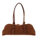 PINKO Bowling Horizontal Big Suede + Brown - Lion - Antique Gold