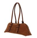 PINKO Bowling Horizontal Big Suede + Brown - Lion - Antique Gold