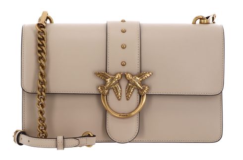 PINKO Love One Classic ST. CL. M Beige - Smoke Grey - Antique Gold