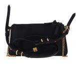 PINKO Double Mini Vitello Morbido Black + Antique Gold