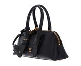PINKO Bowling Bag Horizontal Vitello Black - Antique Gold