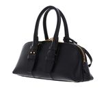 PINKO Bowling Bag Horizontal Vitello Black - Antique Gold