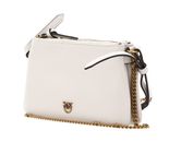 PINKO Double Mini Vitello Morbido White + White + Antique Gold