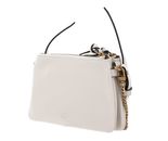 PINKO Double Mini Vitello Morbido White + White + Antique Gold