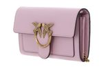 PINKO Love One Wallet C Light Pink + Antique Gold