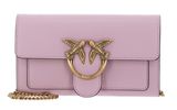 PINKO Love One Wallet C Light Pink + Antique Gold
