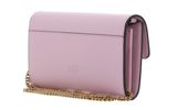 PINKO Love One Wallet C Light Pink + Antique Gold