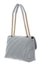 PINKO Love Puff Big CL Sheep Nappa L Pearl Grey - Antique Gold