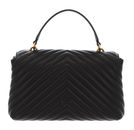 PINKO Love Lady Puff Classic CL Sheep Nappa Chevron M Verde Fango