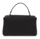 PINKO Love Lady Puff Mini CL Sheep Nappa Chevron S Verde Fango