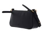 PINKO Half Moon Horizontal Mini Vite Black + Antique Gold