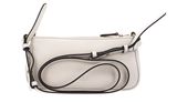 PINKO Half Moon Horizontal Mini Vite White + White + Antique Gold