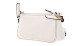 PINKO Half Moon Horizontal Mini Vite White + White + Antique Gold
