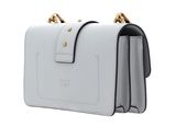PINKO Love One Mini ST. CL. S Pearl Grey - Antique Gold
