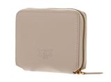 PINKO Taylor Zip Around Wallet Beige - Smoke Grey - Antique Gold