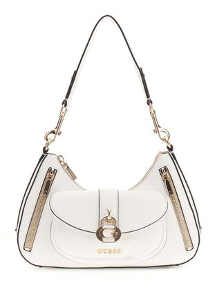 GUESS Jessa Shoulder Bag White