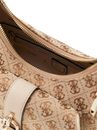 GUESS Jessa Shoulder Bag Latte Logo GUESS Jessa Shoulder Bag Latte Logo