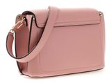 GUESS Meridian II Flap Crossbody Bag Coral Pink