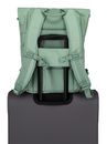 travelite Basic Aida Rollup Backpack Light Green