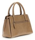 GUESS Leona Multi Compartment Satchel S Beige