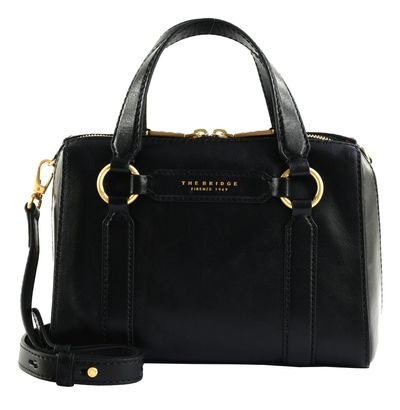 THE BRIDGE Laura Handbag Nero / Oro