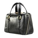 THE BRIDGE Laura Handbag Nero / Oro THE BRIDGE Laura Handbag Nero / Oro