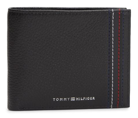 TOMMY HILFIGER TH Central CC and Coin Wallet Black
