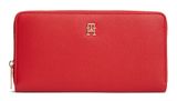 TOMMY HILFIGER TH Icon Zip Around Wallet L Primary Red