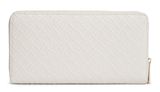 TOMMY HILFIGER TH Icon Zip Around Wallet L Soft Cream