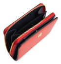 TOMMY HILFIGER TH Icon Zip Around Wallet W / Flap M Primary Red