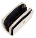 TOMMY HILFIGER TH Icon Zip Around W / Flap Mono Wallet M Soft Cream
