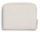 TOMMY HILFIGER TH Icon Zip Around W / Flap Mono Wallet M Soft Cream
